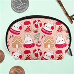 cute christmas cartoon Accessory Pouch (Large)