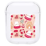 cute christmas cartoon Hard PC AirPods 1/2 Case