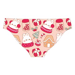 cute christmas cartoon Cross Back Hipster Bikini Set from ArtsNow.com Back Under