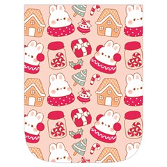 cute christmas cartoon Waist Pouch (Small) from ArtsNow.com Front Pocket