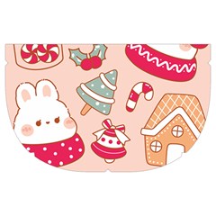 cute christmas cartoon Make Up Case (Medium) from ArtsNow.com Side Right