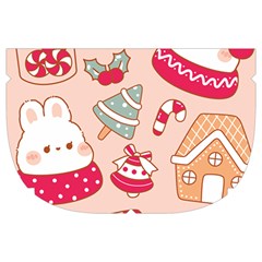 cute christmas cartoon Make Up Case (Large) from ArtsNow.com Side Right