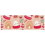 cute christmas cartoon Banner and Sign 9  x 3 