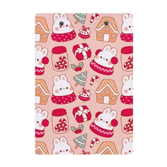 cute christmas cartoon A5 Acrylic Clipboard from ArtsNow.com Back