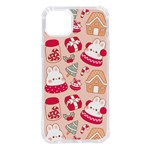 cute christmas cartoon iPhone 14 Plus TPU UV Print Case