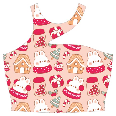 cute christmas cartoon Cut Out Top from ArtsNow.com Front