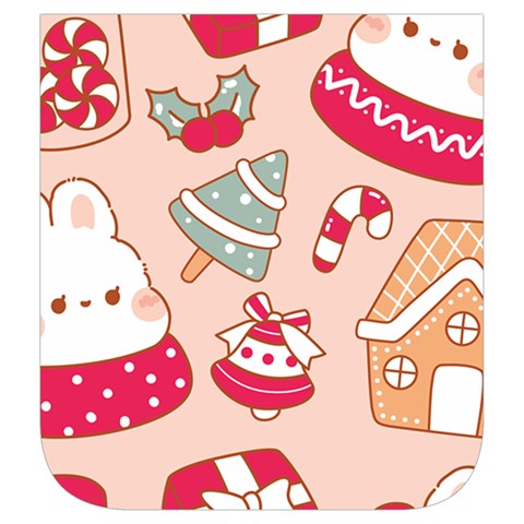 cute christmas cartoon Men s Side Zip Front Pouch Ski And Snowboard Bib Pants	 from ArtsNow.com Right Pocket