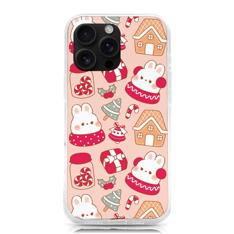 cute christmas cartoon iPhone 16 Pro Max TPU UV Print Case from ArtsNow.com Front