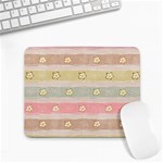 stripes floral designs Small Mousepad