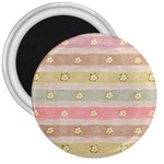 stripes floral designs 3  Magnets