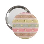 stripes floral designs 2.25  Handbag Mirrors