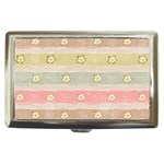 stripes floral designs Cigarette Money Case