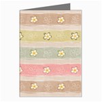 stripes floral designs Greeting Cards (Pkg of 8)