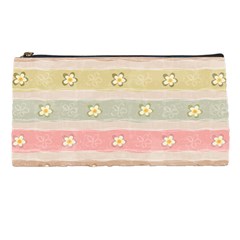 stripes floral designs Pencil Cases from ArtsNow.com Front