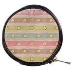 stripes floral designs Mini Makeup Bag