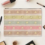 stripes floral designs Cosmetic Bag (XL)