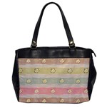 stripes floral designs Oversize Office Handbag