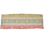 stripes floral designs One Side Body Pillow Cases