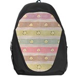 stripes floral designs Backpack Bag