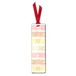 stripes floral designs Small Book Marks