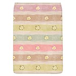 stripes floral designs Removable Flap Cover (L)