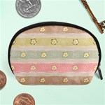 stripes floral designs Accessory Pouch (Large)