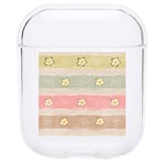 stripes floral designs Hard PC AirPods 1/2 Case