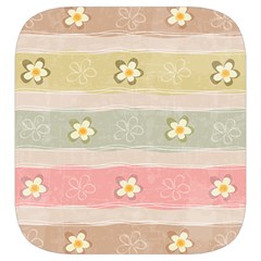 stripes floral designs Toiletries Pouch from ArtsNow.com Side Right