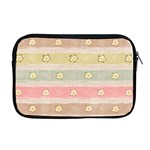 stripes floral designs Apple MacBook Pro 17  Zipper Case