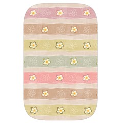 stripes floral designs Belt Pouch Bag (Small) from ArtsNow.com Back