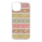 stripes floral designs iPhone 13 TPU UV Print Case