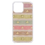 stripes floral designs iPhone 13 Pro Max TPU UV Print Case