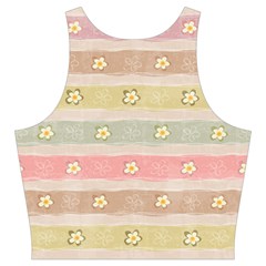 stripes floral designs Cut Out Top from ArtsNow.com Back