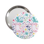 cute bird pattern 2.25  Handbag Mirrors