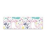 cute bird pattern Sticker (Bumper)