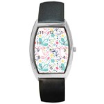 cute bird pattern Barrel Style Metal Watch