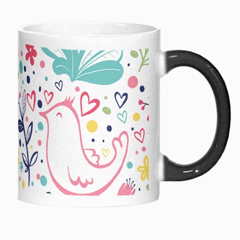 cute bird pattern Morph Mug from ArtsNow.com Right