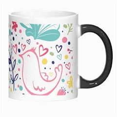 cute bird pattern Morph Mug from ArtsNow.com Right