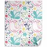 cute bird pattern Canvas 16  x 20 