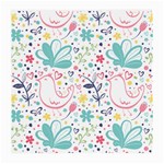 cute bird pattern Medium Glasses Cloth