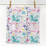 cute bird pattern Face Towel