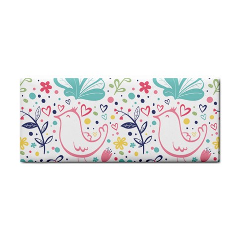 cute bird pattern Hand Towel from ArtsNow.com Front