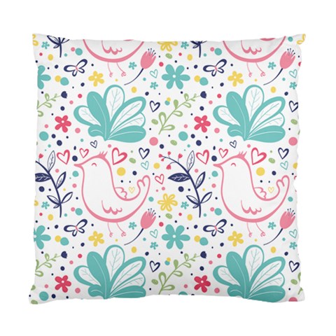 cute bird pattern Standard Cushion Case (Two Sides) from ArtsNow.com Front