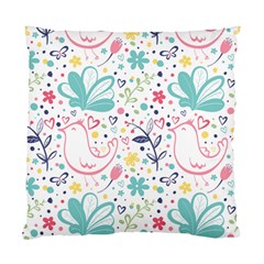 cute bird pattern Standard Cushion Case (Two Sides) from ArtsNow.com Back