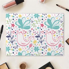 cute bird pattern Cosmetic Bag (XL) from ArtsNow.com Back