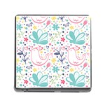 cute bird pattern Memory Card Reader (Square 5 Slot)