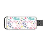 cute bird pattern Portable USB Flash (Two Sides)