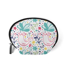 cute bird pattern Accessory Pouch (Small) from ArtsNow.com Back