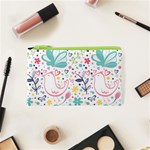 cute bird pattern Cosmetic Bag (XS)