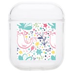 cute bird pattern Soft TPU AirPods 1/2 Case